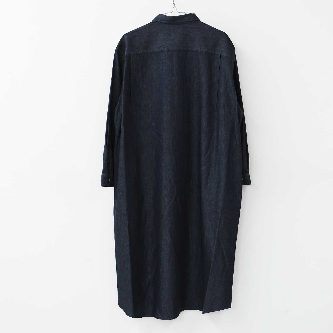 DANTON [ダントン] W DENIM DUNGAREE B.D SHIRT DRESS [DT-B0294DUG] デニムダンガリーB.Dシャツドレス [2025SS]