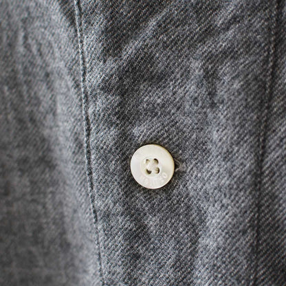 DANTON [ダントン] W ORGANIC COTTON HENLEY NECK SHIRT [DT-B0304OCV] オーガニックコットンヘンリーネックシャツ [2025AW]