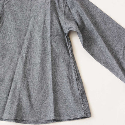 DANTON [ダントン] W ORGANIC COTTON HENLEY NECK SHIRT [DT-B0304OCV] オーガニックコットンヘンリーネックシャツ [2025AW]