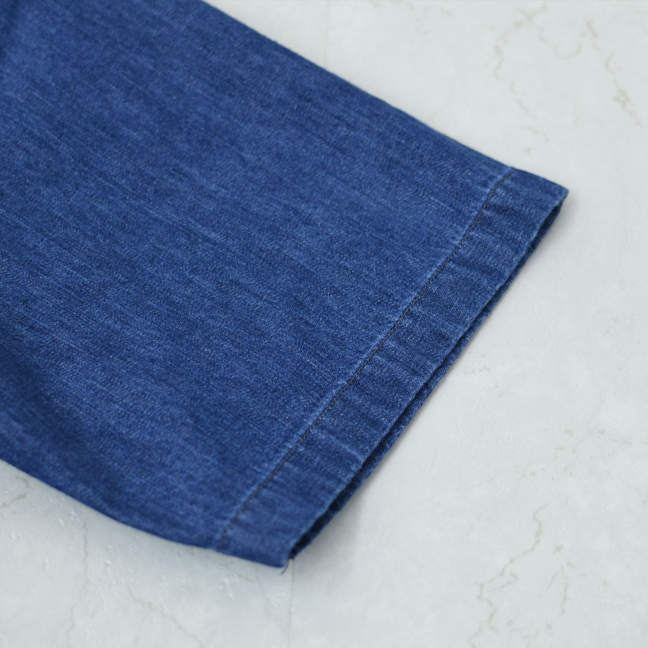 DANTON [ダントン] W S/S DENIM DUNGAREE SHIRT [DT-B0336DUG] ショートスリーブデニムタンガリーシャツ [2025SS]