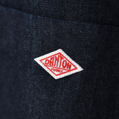 DANTON [ダントン] M DENIM DUNGAREE B.D. S/S SHIRT [DT-B0337DUG] デニムタンガリーボタンダウンショートスリーブシャツ・MEN'S [2026SS]
