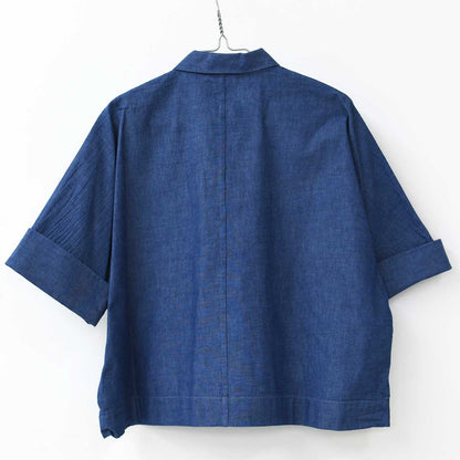 DANTON [ダントン] W COTTON DOLMAN WORK SHIRT [DT-B0345SCA] コットンドルマンワークシャツ [2026SS]