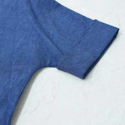 DANTON [ダントン] W COTTON DOLMAN WORK SHIRT [DT-B0345SCA] コットンドルマンワークシャツ [2026SS]