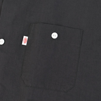 DANTON [ダントン]W COTTON DOLMAN WORK SHIRT[DT-B0345SOD] ダブル コットン ドルマン ワーク シャツ・ドルマンスリーブ・ワークシャツ・コットンポプリン・ダブルポケット・半袖シャツ・ゆったりシルエット・LADY'S [2026SS]