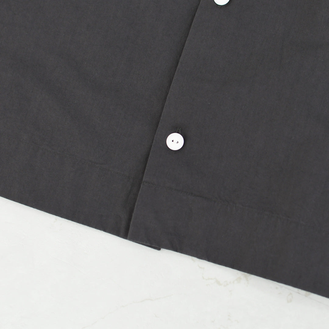 DANTON [ダントン]W COTTON DOLMAN WORK SHIRT[DT-B0345SOD] ダブル コットン ドルマン ワーク シャツ・ドルマンスリーブ・ワークシャツ・コットンポプリン・ダブルポケット・半袖シャツ・ゆったりシルエット・LADY'S [2026SS]