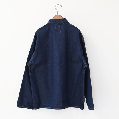 DANTON [ダントン] M COTTON DENIM COVERALL [DT-B0400 DNS] コットンデニムカバーオール・MEN'S [2025AW]