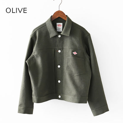 DANTON [ダントン] W SHIRT BLOUSON [DT-B0437SPT] シャツブルゾン・ジャケット・春ジャケット・ライトアウター・LADY'S [2026SS]