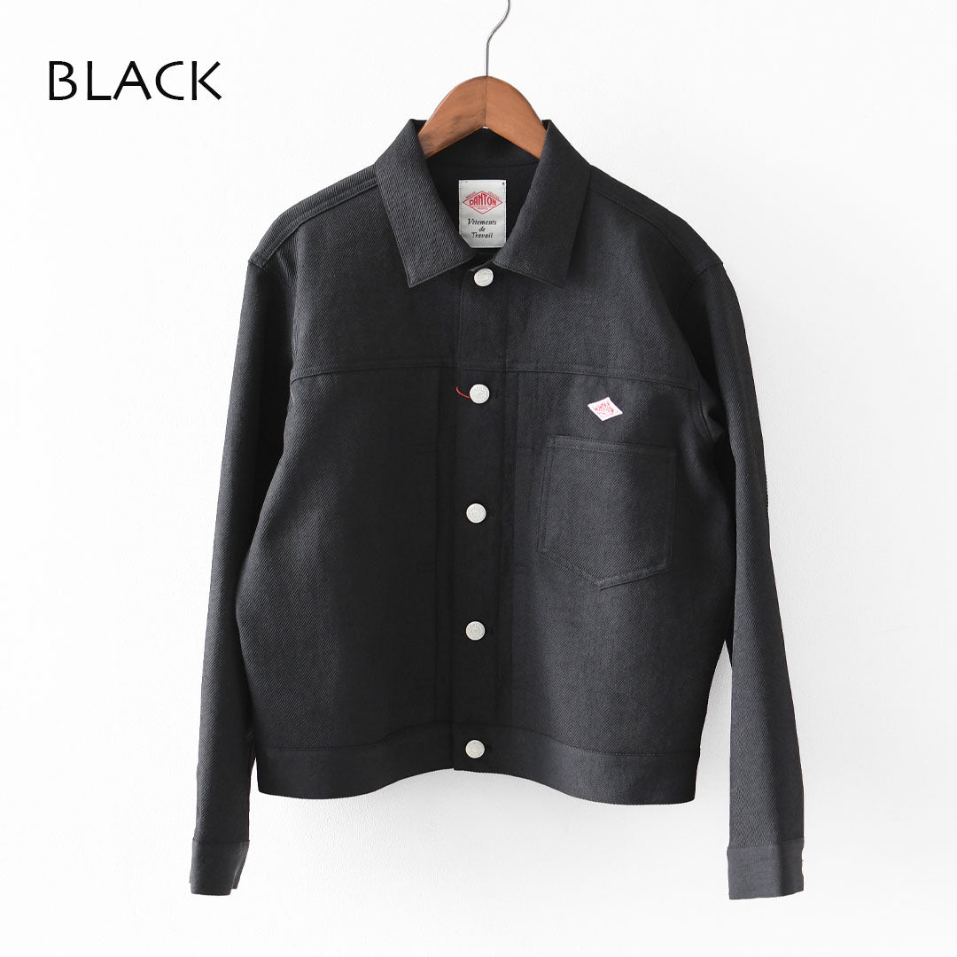DANTON [ダントン] W SHIRT BLOUSON [DT-B0437SPT] シャツブルゾン・ジャケット・春ジャケット・ライトアウター・LADY'S [2026SS]