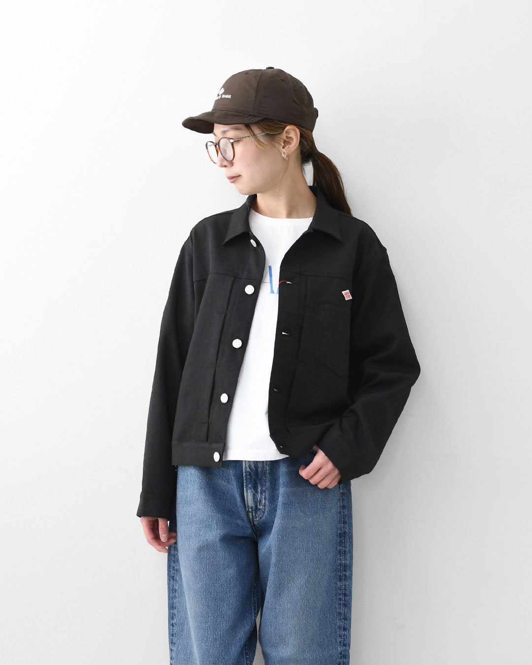 DANTON [ダントン] W SHIRT BLOUSON [DT-B0437SPT] シャツブルゾン・ジャケット・春ジャケット・ライトアウター・LADY'S [2026SS]
