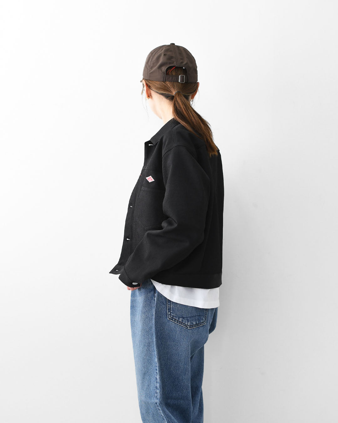 DANTON [ダントン] W SHIRT BLOUSON [DT-B0437SPT] シャツブルゾン・ジャケット・春ジャケット・ライトアウター・LADY'S [2026SS]