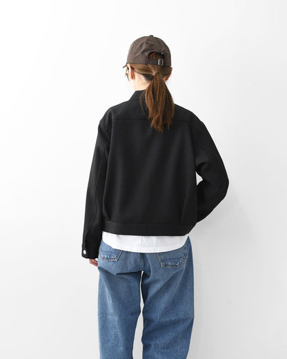 DANTON [ダントン] W SHIRT BLOUSON [DT-B0437SPT] シャツブルゾン・ジャケット・春ジャケット・ライトアウター・LADY'S [2026SS]