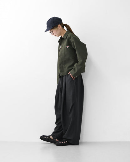 DANTON [ダントン] W SHIRT BLOUSON [DT-B0437SPT] シャツブルゾン・ジャケット・春ジャケット・ライトアウター・LADY'S [2026SS]
