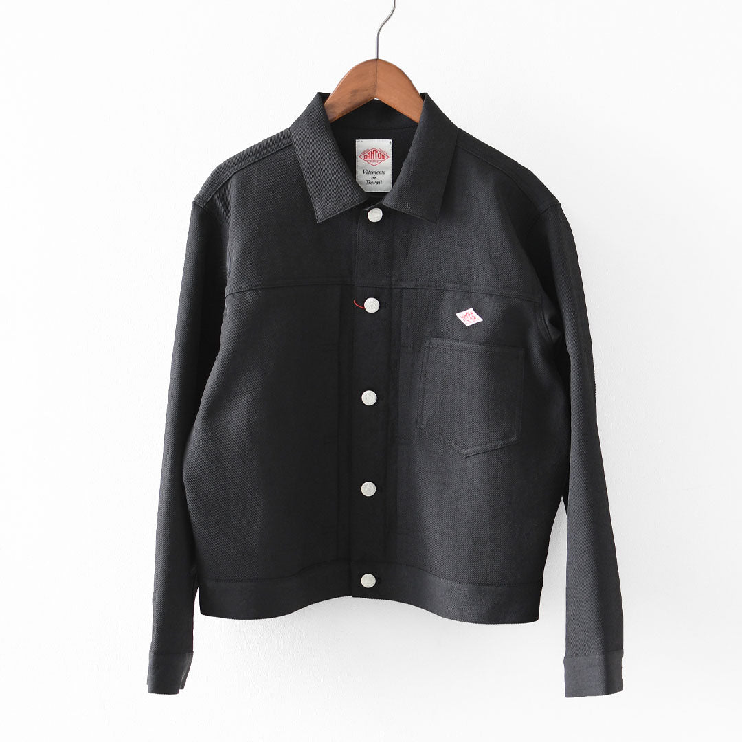 DANTON [ダントン] W SHIRT BLOUSON [DT-B0437SPT] シャツブルゾン・ジャケット・春ジャケット・ライトアウター・LADY'S [2026SS]