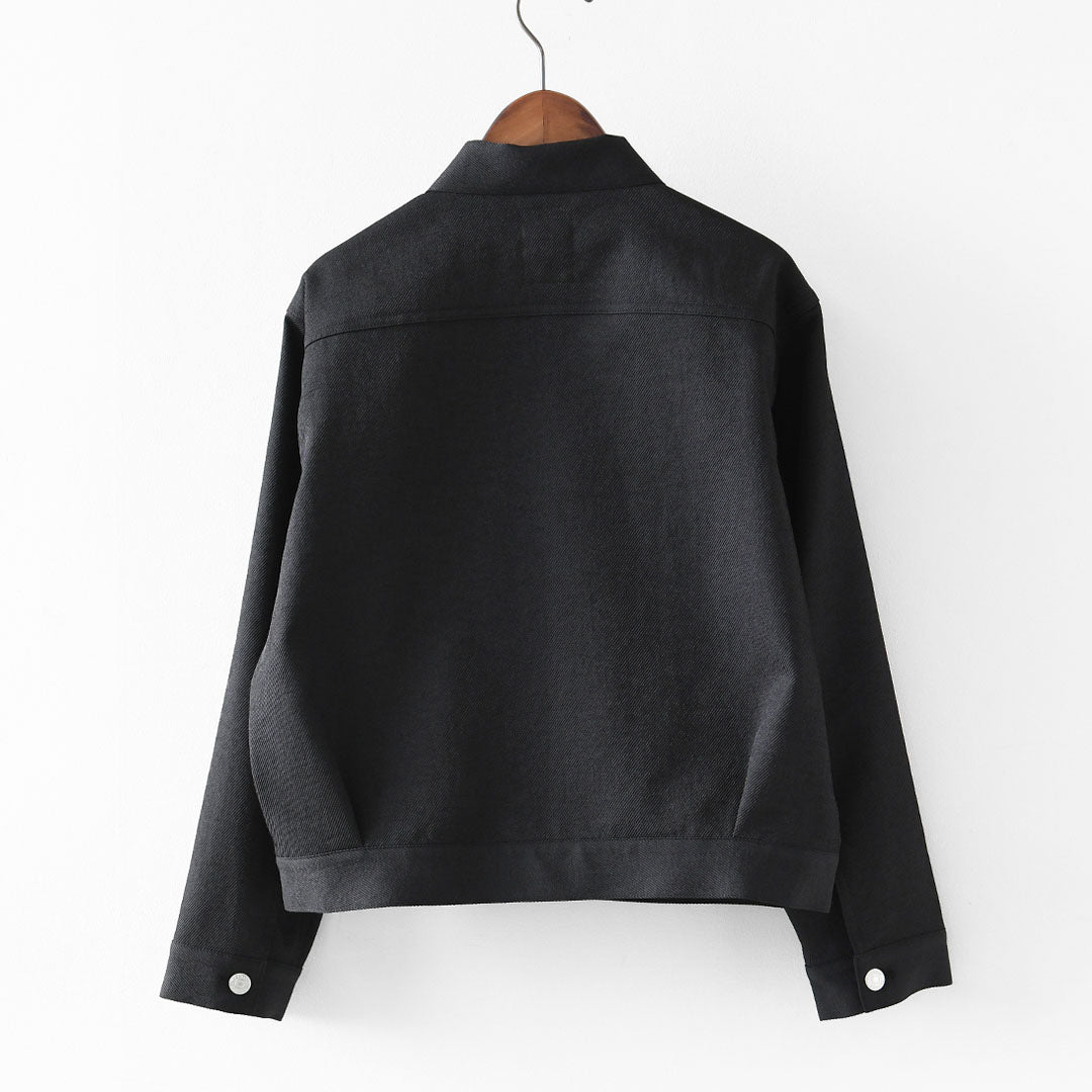 DANTON [ダントン] W SHIRT BLOUSON [DT-B0437SPT] シャツブルゾン・ジャケット・春ジャケット・ライトアウター・LADY'S [2026SS]