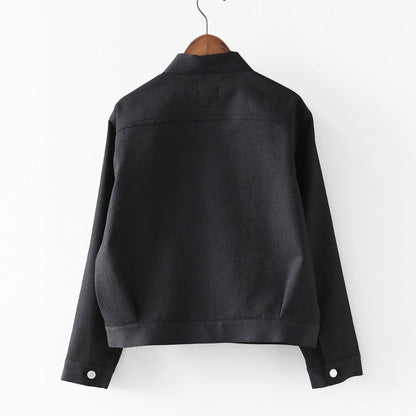 DANTON [ダントン] W SHIRT BLOUSON [DT-B0437SPT] シャツブルゾン・ジャケット・春ジャケット・ライトアウター・LADY'S [2026SS]