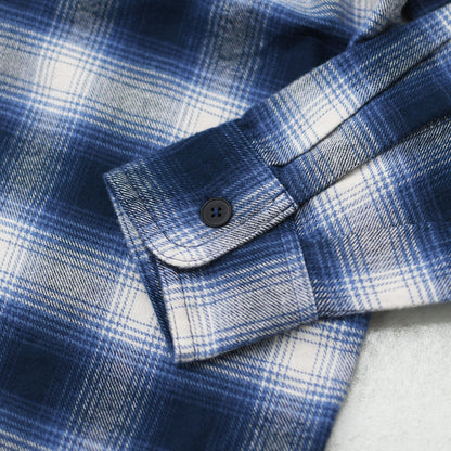 DANTON [ダントン] W Flannel Check Regular Collar Shirt [DT-B0476BNL] フランネルチェックレギュラーカラーシャツ・チェックシャツ・レギュラーカラーシャツ・フランネル素材・長袖・LADY'S [2026AW]
