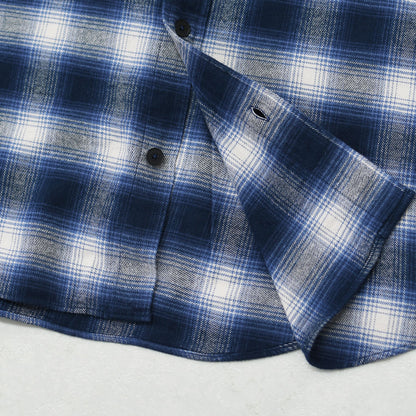 DANTON [ダントン] W Flannel Check Regular Collar Shirt [DT-B0476BNL] フランネルチェックレギュラーカラーシャツ・チェックシャツ・レギュラーカラーシャツ・フランネル素材・長袖・LADY'S [2026AW]