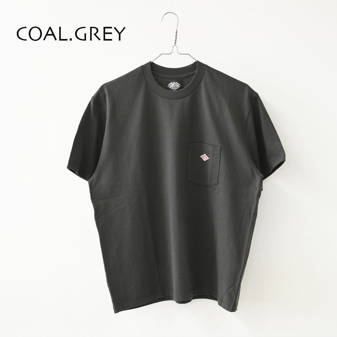 DANTON [ダントン] W POCKET T-SHIRT SOLID [DT-C0197TCB-S] ポケットTシャツソリッド [2026SS]