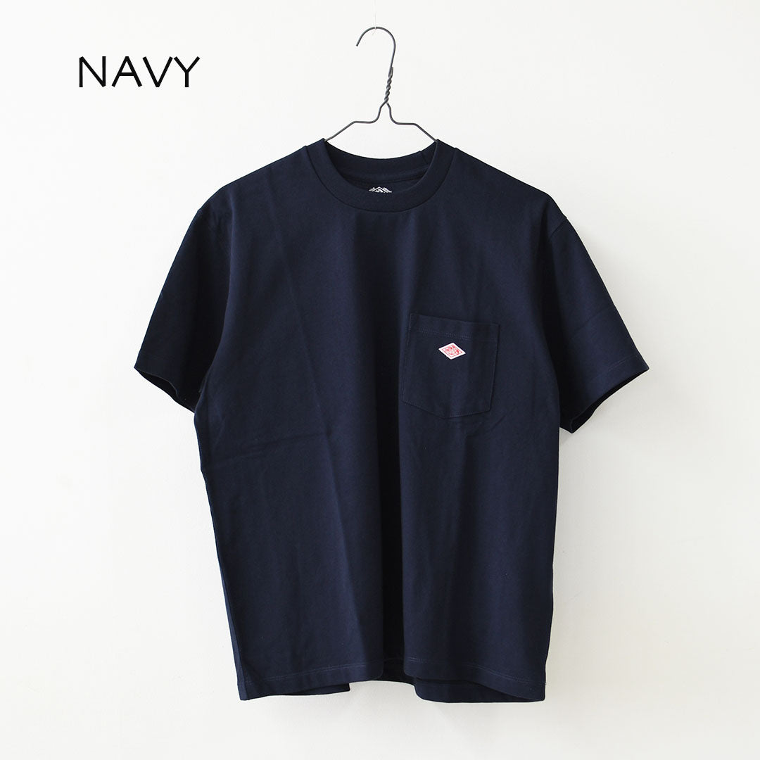 DANTON [ダントン] W POCKET T-SHIRT SOLID [DT-C0197TCB-S] ポケットTシャツソリッド [2026SS]