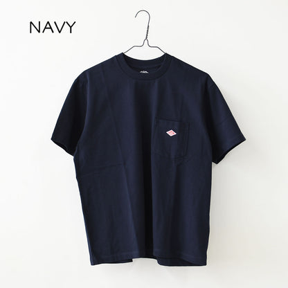 DANTON [ダントン] W POCKET T-SHIRT SOLID [DT-C0197TCB-S] ポケットTシャツソリッド [2026SS]