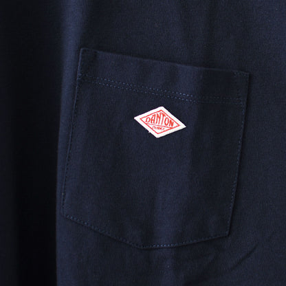 DANTON [ダントン] W POCKET T-SHIRT SOLID [DT-C0197TCB-S] ポケットTシャツソリッド [2026SS]