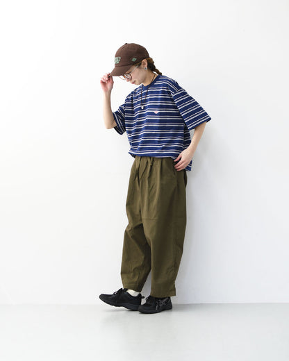 DANTON [ダントン] M SHORT SLEEVE POCKET T-SHIRT STRIPE [DT-C0198TCB-B] ショートスリーブポケットTシャツ ストライプ・MEN'S [2026SS]