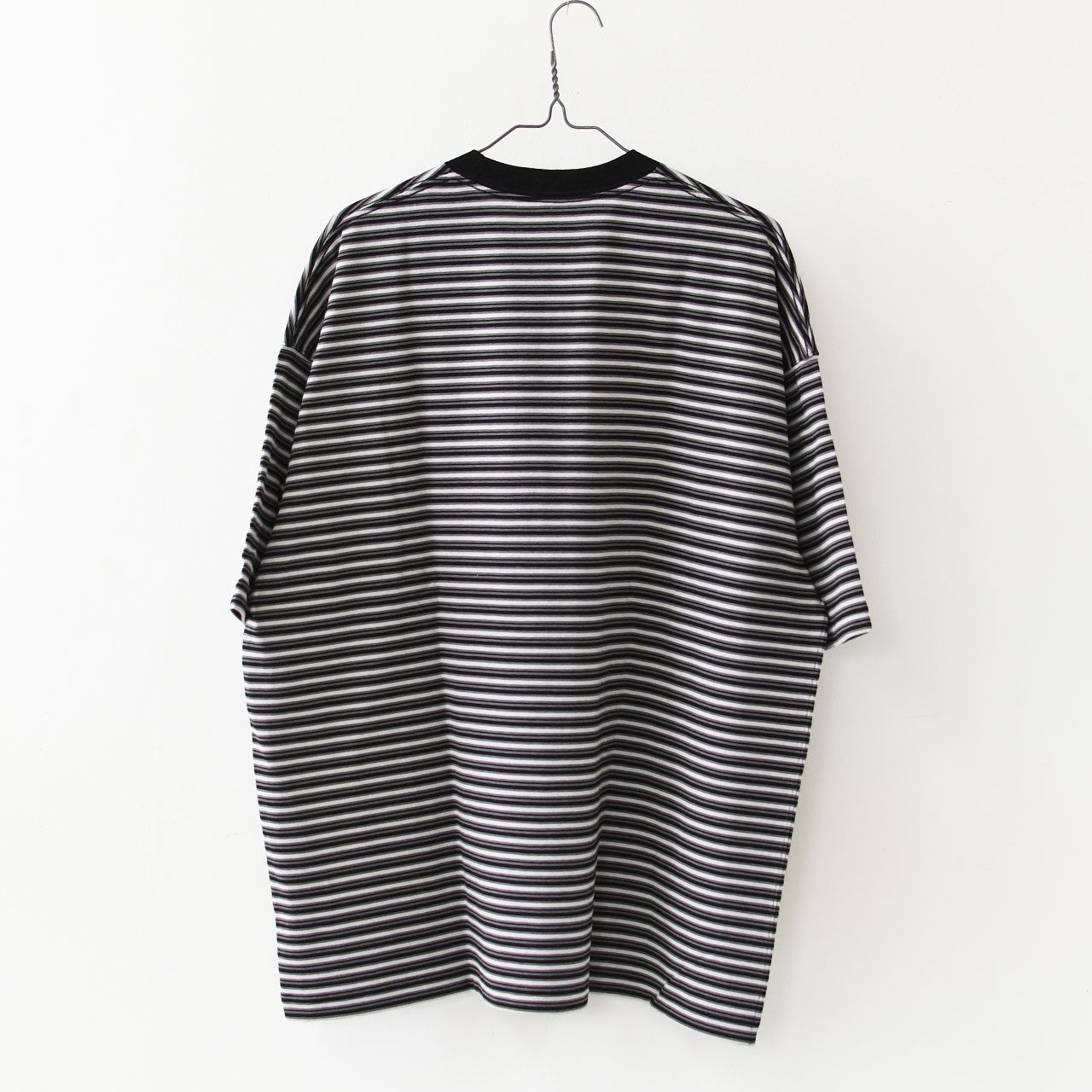 DANTON [ダントン] M BIG SILHOUETTE POCKET T-SHIRT STRIPE [DT-C0402TCB-B] ビッグシルエットポケットTシャツ ストライプ・MEN'S [2026SS]