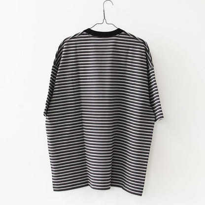 DANTON [ダントン] M BIG SILHOUETTE POCKET T-SHIRT STRIPE [DT-C0402TCB-B] ビッグシルエットポケットTシャツ ストライプ・MEN'S [2026SS]