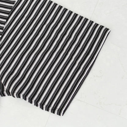 DANTON [ダントン] M BIG SILHOUETTE POCKET T-SHIRT STRIPE [DT-C0402TCB-B] ビッグシルエットポケットTシャツ ストライプ・MEN'S [2026SS]