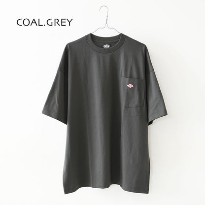 DANTON [ダントン] M BIG SILHOUETTE POCKET T-SHIRT [DT-C0402TCB-S] ビッグシルエットポケットTシャツ・MEN'S [2026SS]