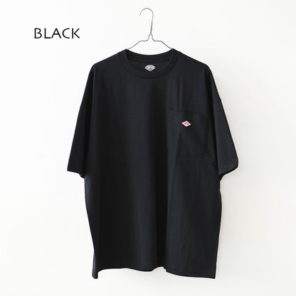 DANTON [ダントン] M BIG SILHOUETTE POCKET T-SHIRT [DT-C0402TCB-S] ビッグシルエットポケットTシャツ・MEN'S [2026SS]