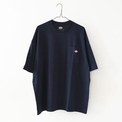DANTON [ダントン] M BIG SILHOUETTE POCKET T-SHIRT [DT-C0402TCB-S] ビッグシルエットポケットTシャツ・MEN'S [2026SS]