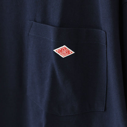 DANTON [ダントン] M BIG SILHOUETTE POCKET T-SHIRT [DT-C0402TCB-S] ビッグシルエットポケットTシャツ・MEN'S [2026SS]