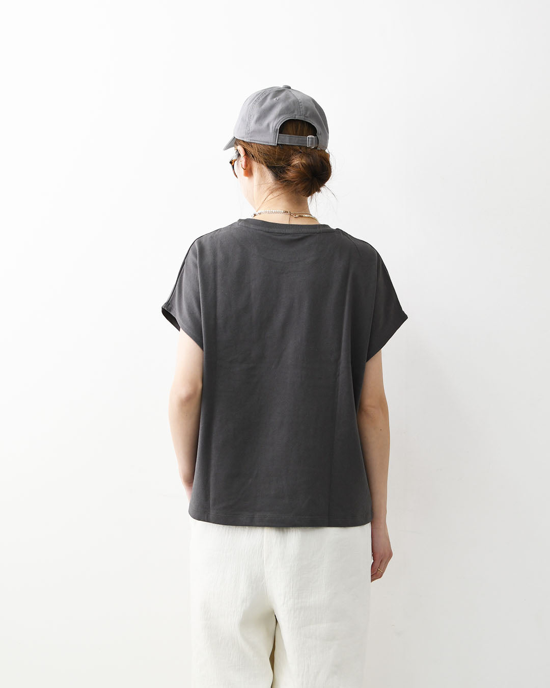 DANTON [ダントン] DOLMAN SLEEVE S/S T-SHIRT [dt-c0403cjj] ドルマンスリーブショートスリーブTシャツ・ドルマンスリーブTシャツ・無地・シンプルTシャツ・コットンTシャツ・ワイドスリーブ・LADY'S [2026SS]