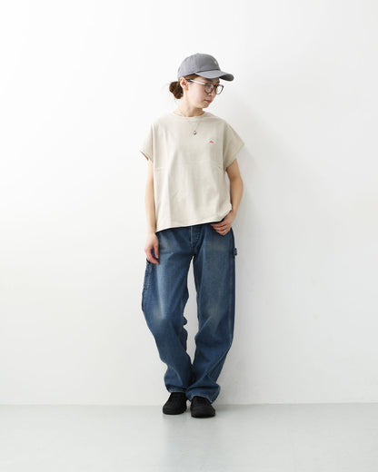 DANTON [ダントン] DOLMAN SLEEVE S/S T-SHIRT [dt-c0403cjj] ドルマンスリーブショートスリーブTシャツ・ドルマンスリーブTシャツ・無地・シンプルTシャツ・コットンTシャツ・ワイドスリーブ・LADY'S [2026SS]