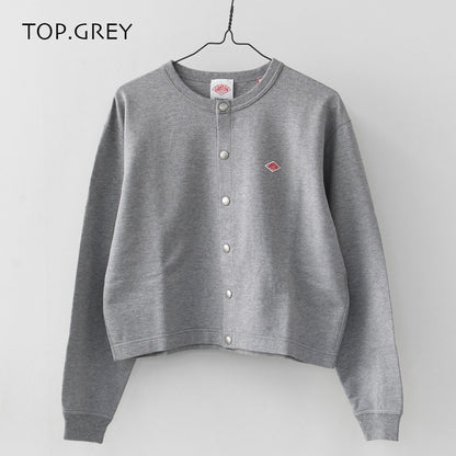 DANTON [ダントン] W CCOTTON TERRY CREW NECK CARDIGAN [DT-C0405CIN] コットンテリークルーネックカーディガン [2025SS]