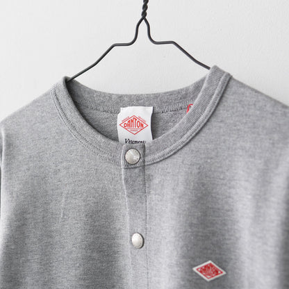 DANTON [ダントン] W CCOTTON TERRY CREW NECK CARDIGAN [DT-C0405CIN] コットンテリークルーネックカーディガン [2025SS]