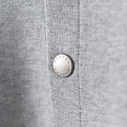 DANTON [ダントン] W CCOTTON TERRY CREW NECK CARDIGAN [DT-C0405CIN] コットンテリークルーネックカーディガン [2025SS]