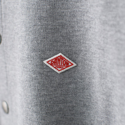 DANTON [ダントン] W CCOTTON TERRY CREW NECK CARDIGAN [DT-C0405CIN] コットンテリークルーネックカーディガン [2025SS]