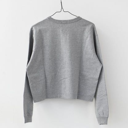 DANTON [ダントン] W CCOTTON TERRY CREW NECK CARDIGAN [DT-C0405CIN] コットンテリークルーネックカーディガン [2025SS]