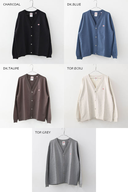 DANTON [ダントン] M COTTON TERRY V-NECK CARDIGAN [DT-C0406CIN] コットンテリーVネックカーディガン[2025SS]