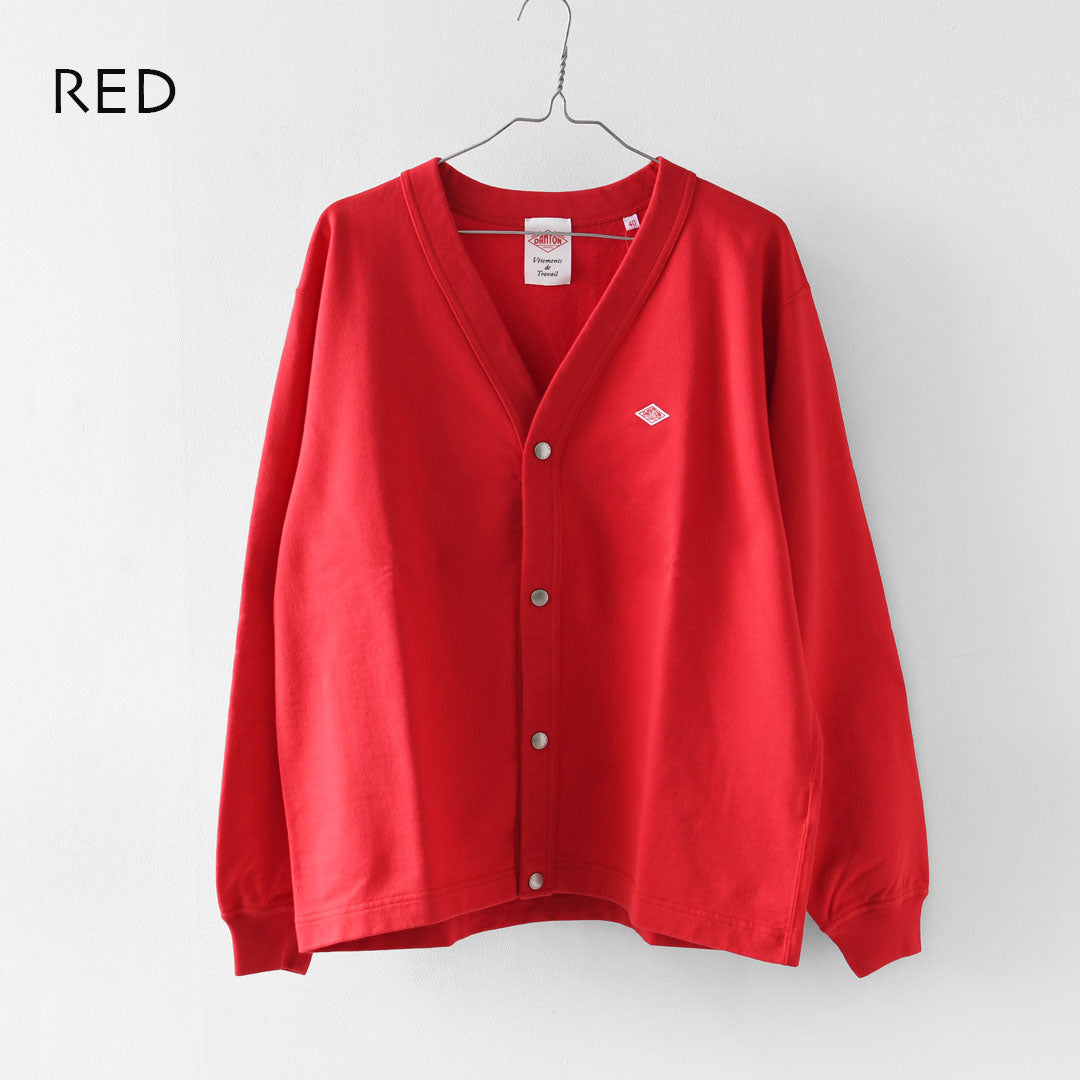 DANTON [ダントン] M COTTON TERRY V-NECK CARDIGAN [DT-C0406CIN] コットンテリーVネックカーディガン・MEN'S[2026SS]