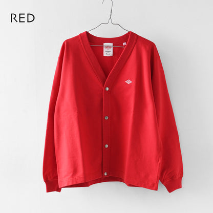 DANTON [ダントン] M COTTON TERRY V-NECK CARDIGAN [DT-C0406CIN] コットンテリーVネックカーディガン・MEN'S[2026SS]