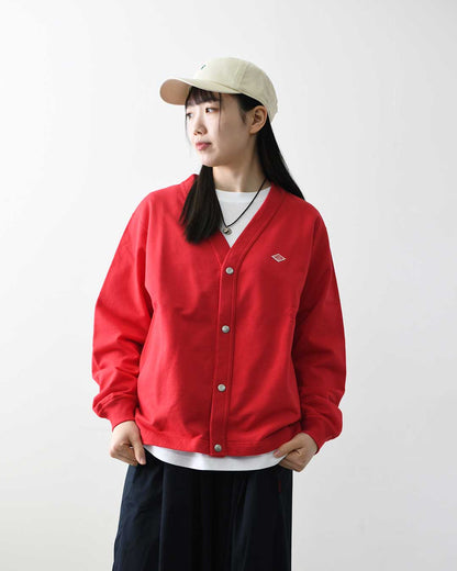DANTON [ダントン] M COTTON TERRY V-NECK CARDIGAN [DT-C0406CIN] コットンテリーVネックカーディガン・MEN'S[2026SS]