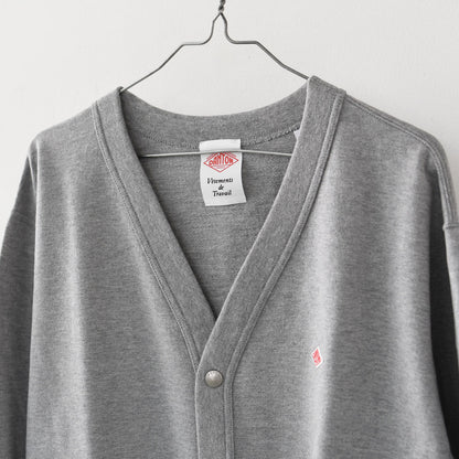 DANTON [ダントン] M COTTON TERRY V-NECK CARDIGAN [DT-C0406CIN] コットンテリーVネックカーディガン[2025SS]