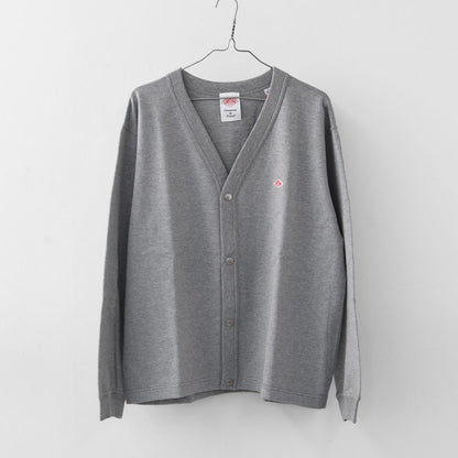 DANTON [ダントン] M COTTON TERRY V-NECK CARDIGAN [DT-C0406CIN] コットンテリーVネックカーディガン・MEN'S[2026SS]