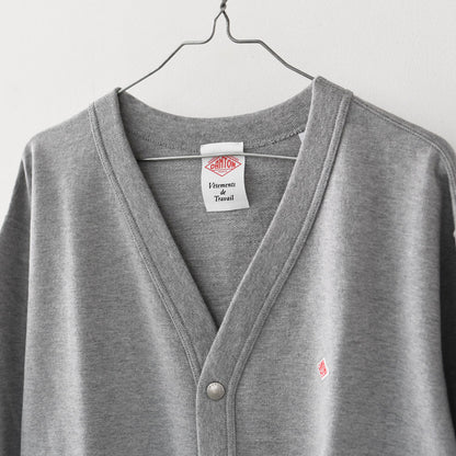 DANTON [ダントン] M COTTON TERRY V-NECK CARDIGAN [DT-C0406CIN] コットンテリーVネックカーディガン・MEN'S[2026SS]
