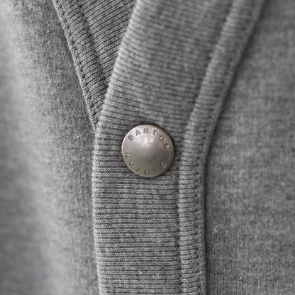 DANTON [ダントン] M COTTON TERRY V-NECK CARDIGAN [DT-C0406CIN] コットンテリーVネックカーディガン・MEN'S[2026SS]