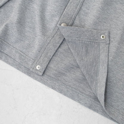 DANTON [ダントン] M COTTON TERRY V-NECK CARDIGAN [DT-C0406CIN] コットンテリーVネックカーディガン・MEN'S[2026SS]