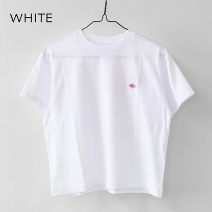 DANTON [ダントン] W SHORT SLEEVE SEMI CROP T-SHIRT PLAIN [DT-C0408CVT] ショートスリーブセミクロップTシャツ 無地 [2026SS]